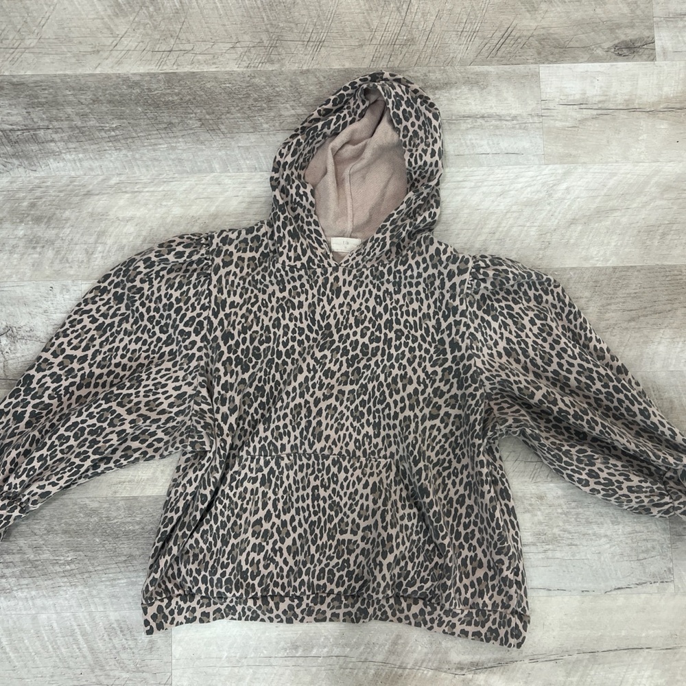 Leopard Print Hoodie